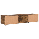Wooden Cabinet Smoked Oak 150 x 39 x 30 cm Engineered Wood 880236