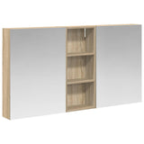 Bathroom Cabinet Set 3 pcs 130 x 14.5 x 70 cm Engineered wood 3403762