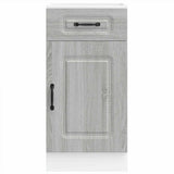 Kitchen Base Cabinet Kalmar Grey Sonoma Engineered Wood 853473