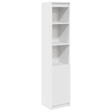 Highboard White 37.5x35x180 cm Engineered Wood 861670