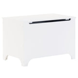 Storage Box with Lid RANA White 80x49x54 cm Solid Wood Pine 4002338
