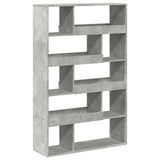 Bookcase Concrete Grey 100x33x156.5 cm Engineered Wood 3309342