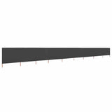 9-panel Wind Screen Fabric 1200x160 cm Anthracite 47200