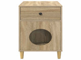 Cat House Sonoma 72 x 42.5 x 70 cm Engineered Wood 8000682