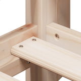 Loft Bed with Ladder and Roof without Mattress 80x200 cm 3282072