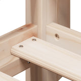 Loft Bed with Ladder and Roof without Mattress 90x200 cm 3282070