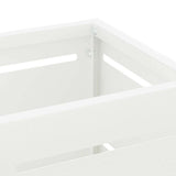 Umbrella Stand with Storage White 15.5 x 15.5 x 49 cm Steel 868517