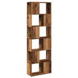 Book Cabinet/Room Divider Old Wood 60x24x186 cm 856730