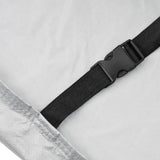 Car Cover for Sedan with Buckle Straps Full Silver XL PEVA 4008953