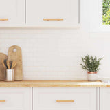 Subway Tile 20 pcs White 30.5 x 30.5 cm Polyurethane and PET 42021216