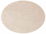 Anti-slip Shaggy Rug Cream 160 x 160 cm PP 4019789