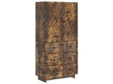 Cabinet Set 2 pcs 66 x 34.5 x 90 cm Engineered Wood 3416381