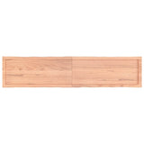 Table Top Light Brown 180x40xcm Treated Solid Wood Live Edge 363974
