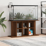 Aquarium Stand Brown Oak 120x40x60 cm Engineered Wood 833598