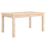 ZNTS Coffee Table 80x50x40 cm Solid Wood Pine 814279