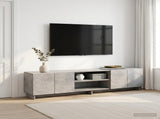 TV Stand 180 x 34.5 x 40 cm Concrete Grey Engineered Wood 8011498