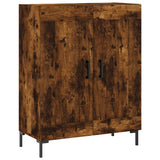Highboard Smoked Oak 69.5x34x180 cm Engineered Wood 3199686