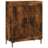Highboard Smoked Oak 69.5x34x180 cm Engineered Wood 3199686