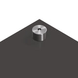 Kitchen Backsplash Dark Grey 110 x 60 cm Tempered Glass 42001312