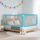 Toddler Safety Bed Rail Blue 190x25 cm Fabric 10214