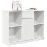 Sideboard with Drawer White 101x35x76 cm Engineered Wood 861562