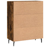 Sideboard Smoked Oak 69.5x34x90 cm Engineered Wood 830281
