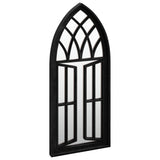 Mirror Black 70x30 cm Iron for Indoor Use 3093534