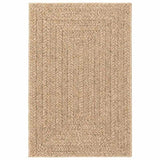 Rug ZIZUR 200x290 cm Jute Look Indoor and Outdoor 364834
