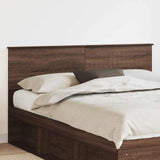 Headboard Brown Oak Engineered wood 888404