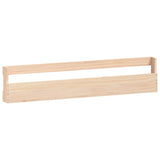 Wall-mounted Shoe Racks 2 pcs 110x9x23 cm Solid Wood Pine 833275