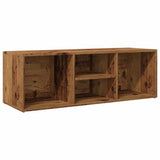 Shoe Storage Bench Old Wood 102x35x35 cm Engineered Wood 856410