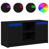 TV Units Black 100 x 34 x 50 cm Engineered wood 873917