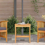Side Table Brown Solid Acacia wood 4106451