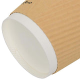 Paper Coffee Cups 500 pcs 8oz 200ml Brown 4102799