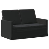 Sofa Set 2 pcs Black Velvet 3433196
