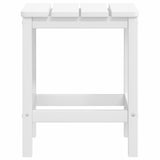 Garden Chair White HDPE Standard Detachable Adirondack Chair 3095712