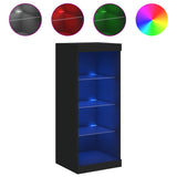Sideboard Black Engineered wood, glass Sideboard Rectangular 836729