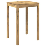 Garden Bar Table LAREN Whitewash 70 x 68.5 x 105 cm 901719