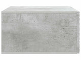 Wall-Mounted TV Cabinet 78.5 x 31 cm Concrete Grey 898888