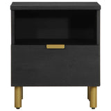 Bedside Cabinet Black 40x33x46 cm Engineered Wood 4017655