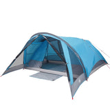 Family Tent Cabin 6-Person Blue Waterproof 94747