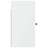 Bathroom Wall Cabinet BREDA High Gloss White 30 x 31 x 59 cm 897469