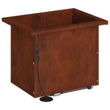 Garden Planter with LED 2 pcs Rusty 30 x 40 x 30 cm 8008083