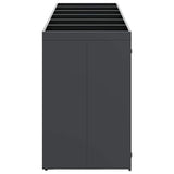 Wheelie Bin Storage for 6 Bins Anthracite 408 x 77.5 x 121.5 cm 3394747