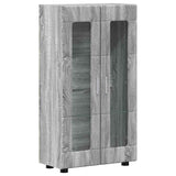 TV Cabinet Set FLORIN 3 pcs Grey Sonoma Engineered Wood 3397960