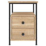 Bedside Cabinet Sonoma Oak 34x35.5x50 cm Engineered Wood 826015