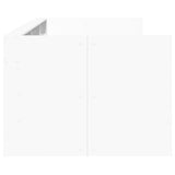 Daybed White Engineered wood Small Single Daybed Rectangular 3280860