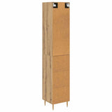 Highboard 2 pcs Artisan Oak Engineered Wood 3415892