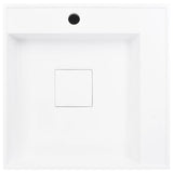 Wash Basin 50x50x12.3 cm Mineral Cast/Marble Cast White 144071