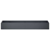 Retaining Wall 8 pcs 300 x 100 x 50 cm Steel Anthracite 3449256